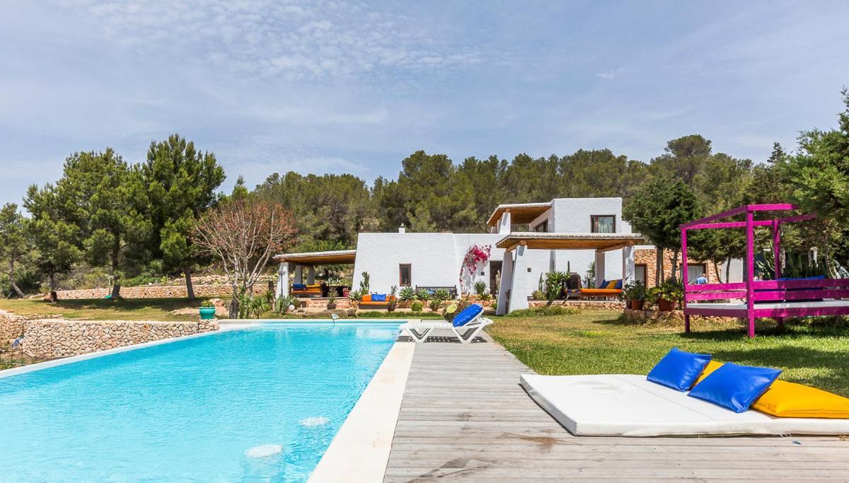 Santa Agnes De Corona Villa Sleeps 10 With Pool Air Con And Wifi Exterior photo